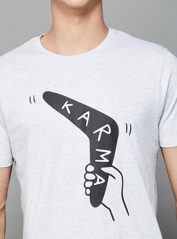 FAME FOREVER Men Graphic Printed T-shirt