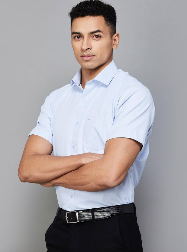 CODE Men Woven Regular Fit Formal Shirt