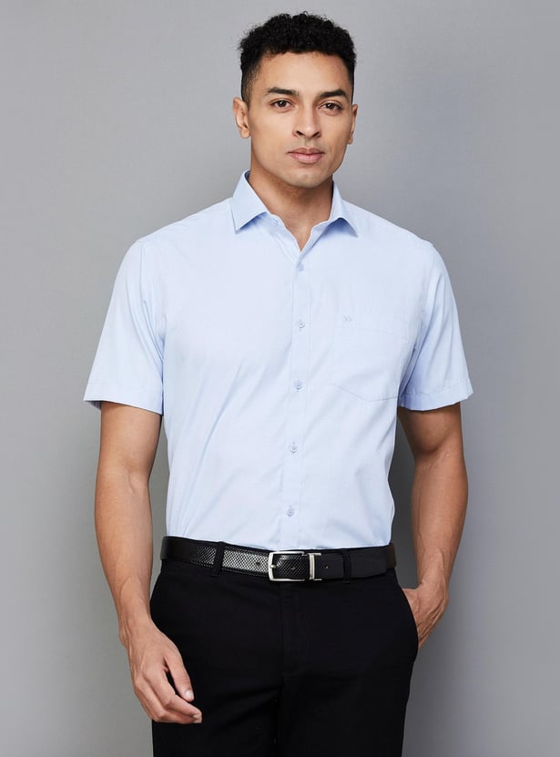 CODE Men Woven Regular Fit Formal Shirt