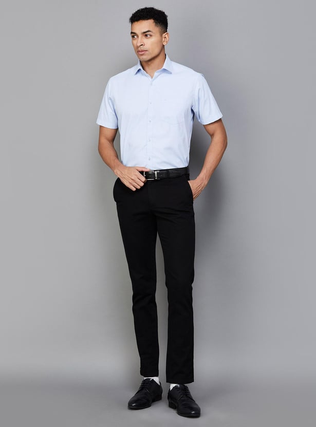 CODE Men Woven Regular Fit Formal Shirt