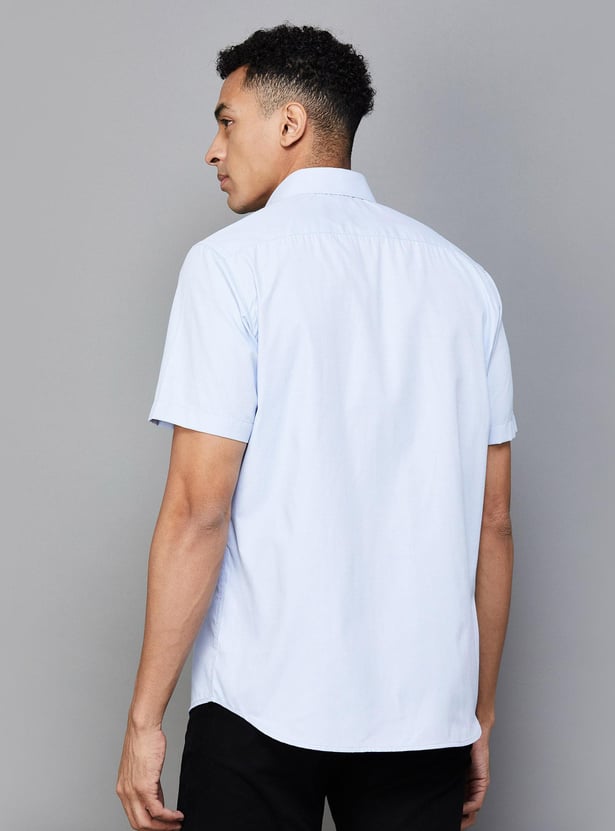 CODE Men Woven Regular Fit Formal Shirt