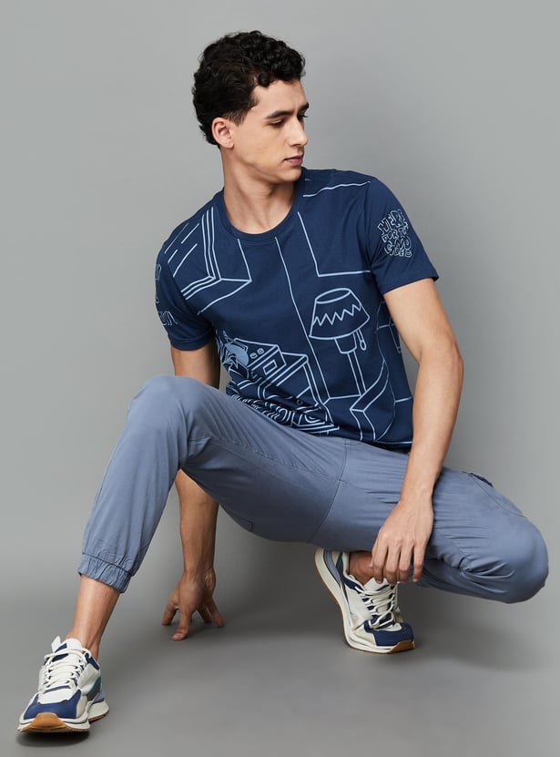 DENIMIZE Men Graphic Printed T-shirt