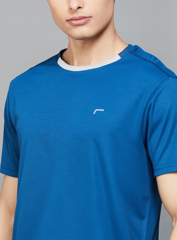 FAME FOREVER ACTIVE Men Solid Sports T-shirt