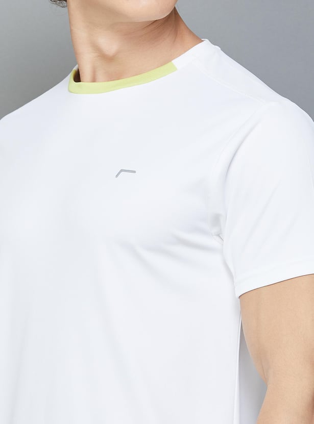 FAME FOREVER ACTIVE Men Solid Sports T-shirt