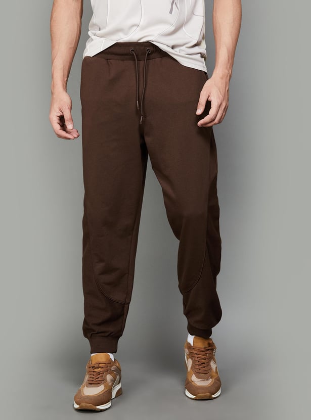FAME FOREVER ACTIVE Men Solid Regular Fit Joggers