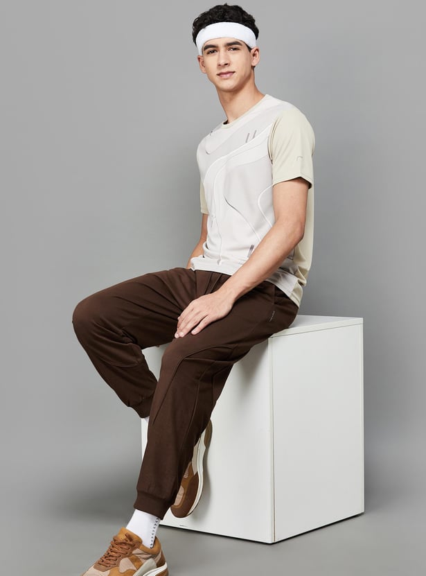 FAME FOREVER ACTIVE Men Solid Regular Fit Joggers