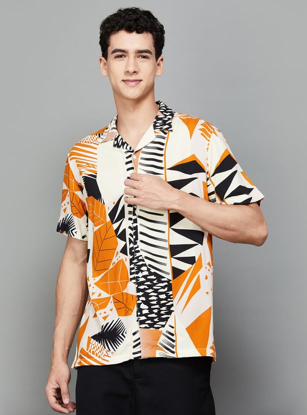 FAME FOREVER Men Graphic Printed Regular Fit Shirt
