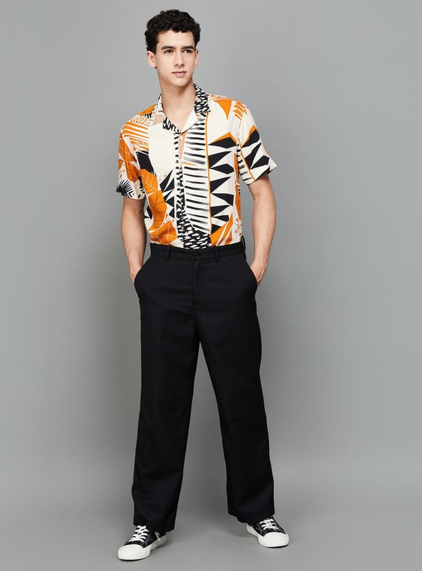 FAME FOREVER Men Graphic Printed Regular Fit Shirt