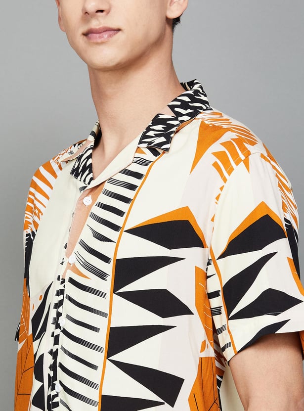 FAME FOREVER Men Graphic Printed Regular Fit Shirt