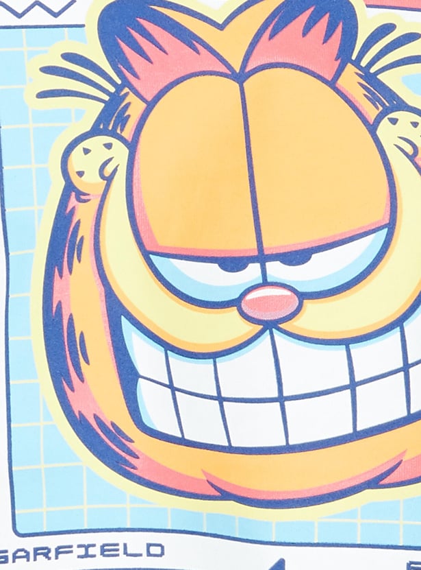 FAME FOREVER Men Garfield Printed T-shirt