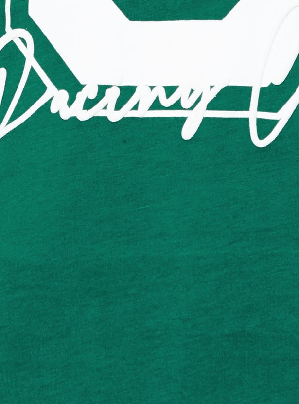 FAME FOREVER Men Typographic Print Regular Fit T-shirt