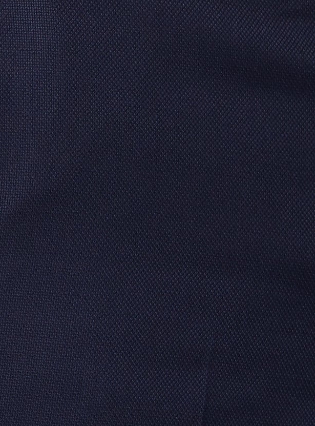 LOUIS PHILIPPE Men Slim Straight Formal Trousers