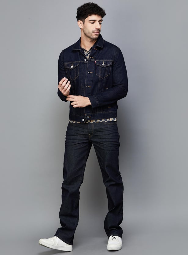 LEVI'S Men Solid Denim Jacket
