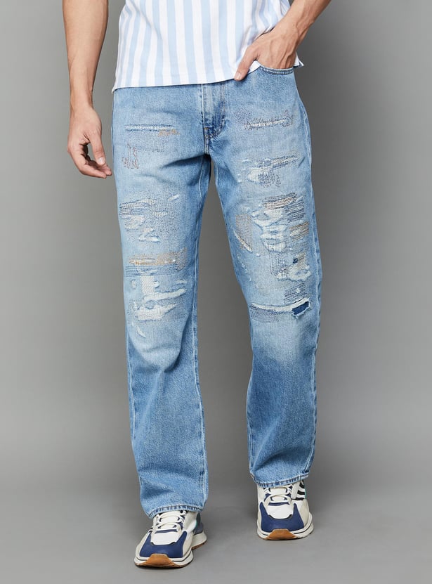 Levi's distressed jeans online