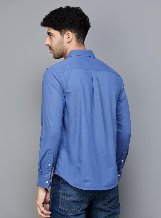 LEVI'S Men Solid Slim Fit Casual Shirt