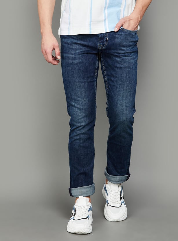 U.S. POLO ASSN. Men Washed Skinny Fit Jeans