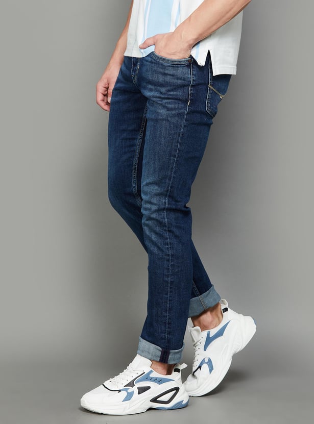U.S. POLO ASSN. Men Washed Skinny Fit Jeans