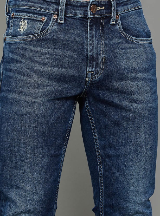 U.S. POLO ASSN. Men Washed Skinny Fit Jeans