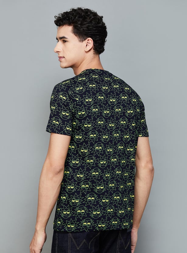 FORCA Men Graphic Printed T-shirt