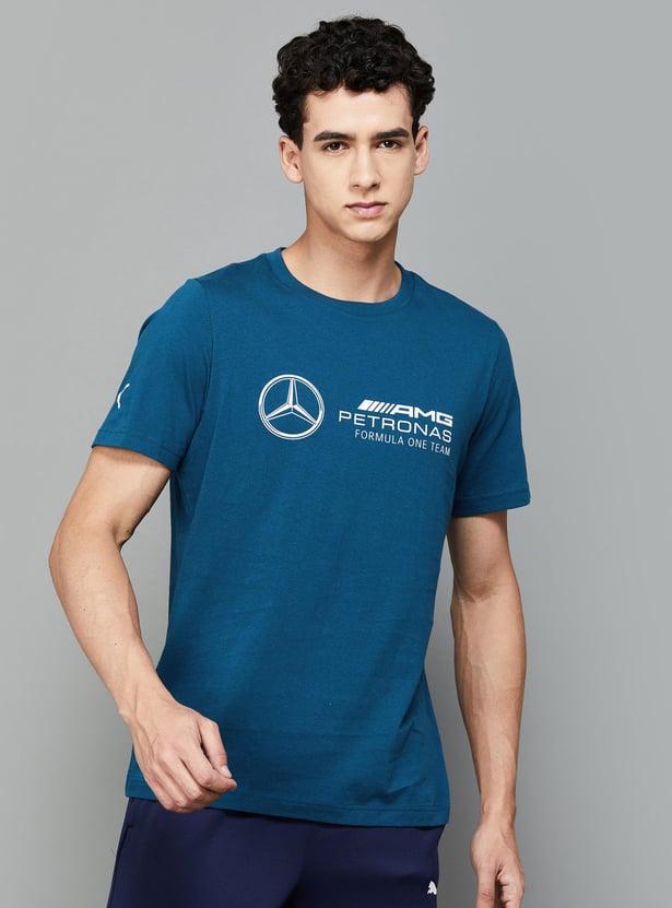 PUMA Men Printed Active T-shirt