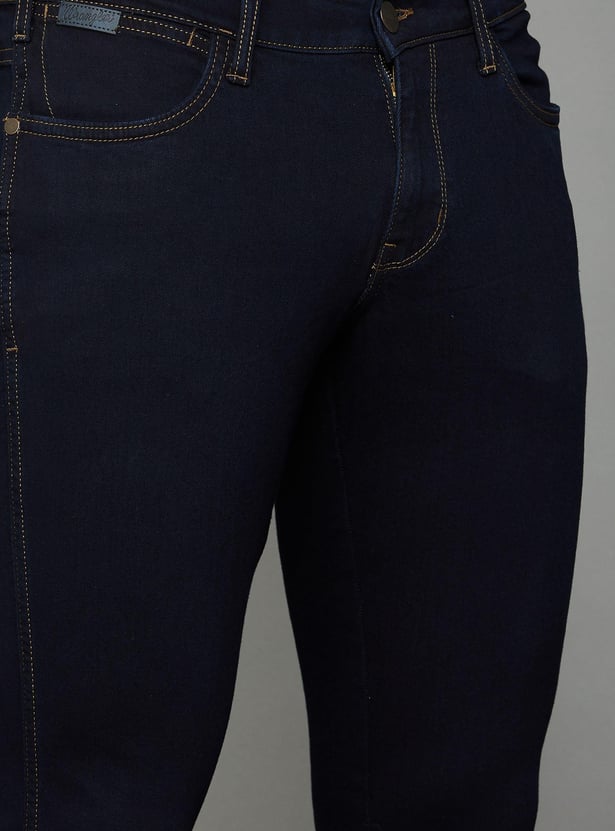WRANGLER Men Solid Slim Tapered Jeans