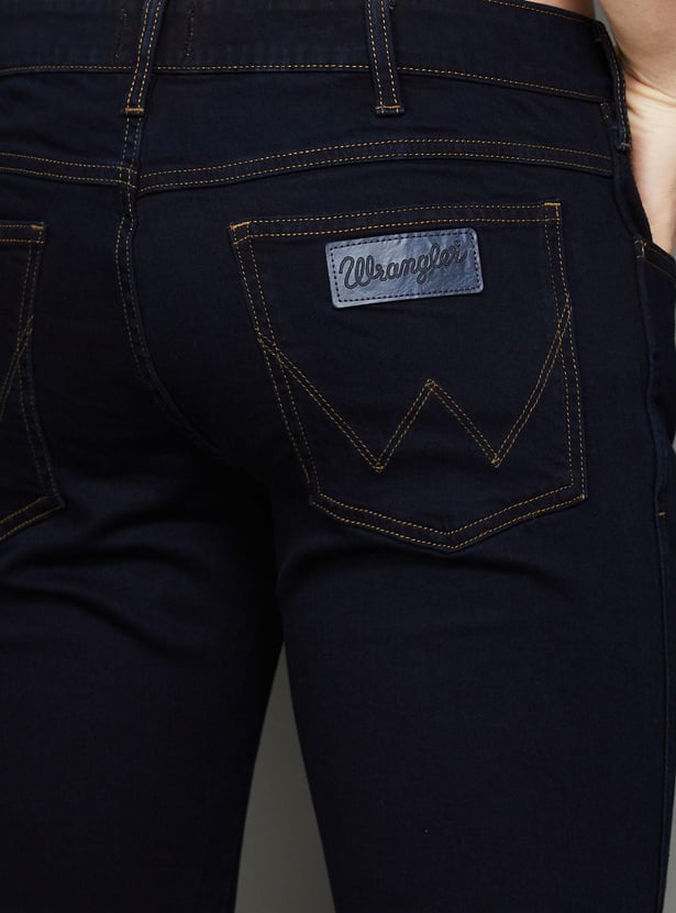 WRANGLER Men Solid Slim Tapered Jeans