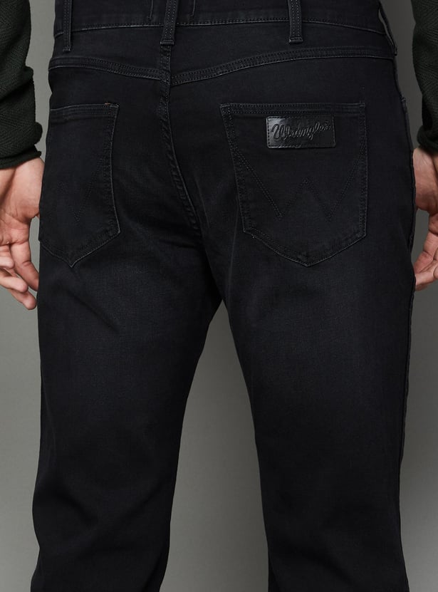 WRANGLER Men Washed Bootcut Jeans