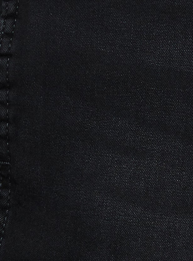 WRANGLER Men Washed Bootcut Jeans