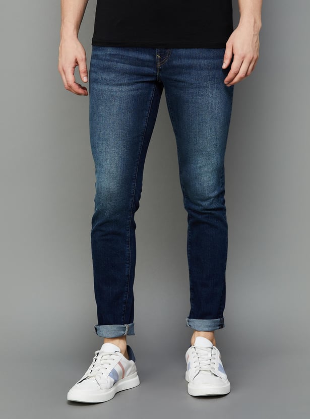 AMERICAN EAGLE Men Skinny Fit Dark Wash Jeans