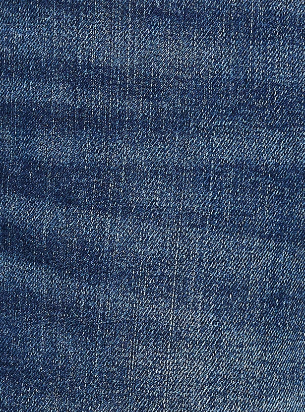 AMERICAN EAGLE Men Medium Wash Slim Straight Jeans