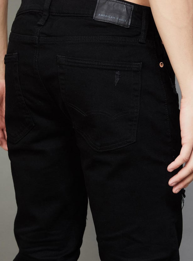 AMERICAN EAGLE Men Distressed Slim Tapered Jeans