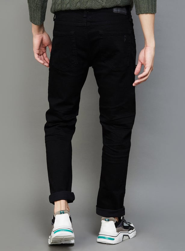 AMERICAN EAGLE Men Distressed Slim Tapered Jeans