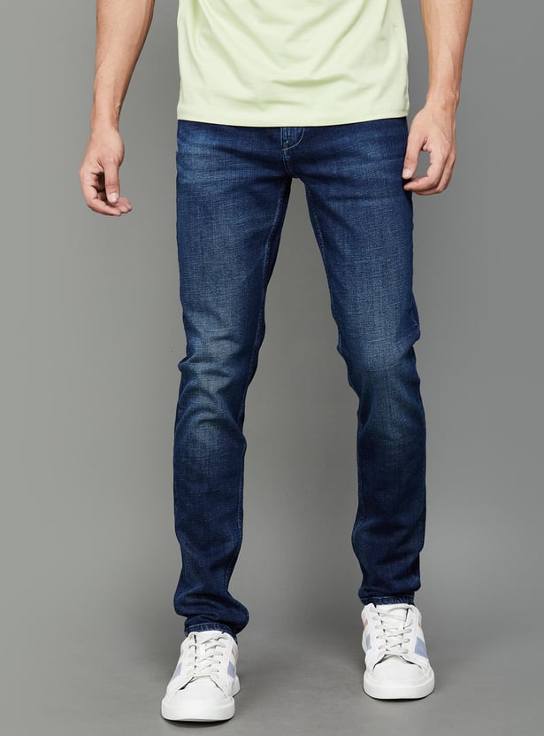 LEE Men Washed Skinny Fit Jeans