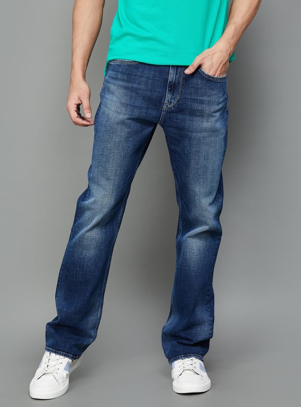 Lee bootcut jeans mens store