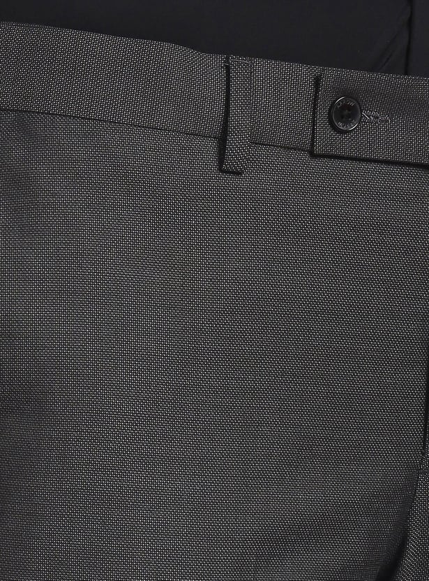 ARROW Men Solid Regular Fit Formal Trousers