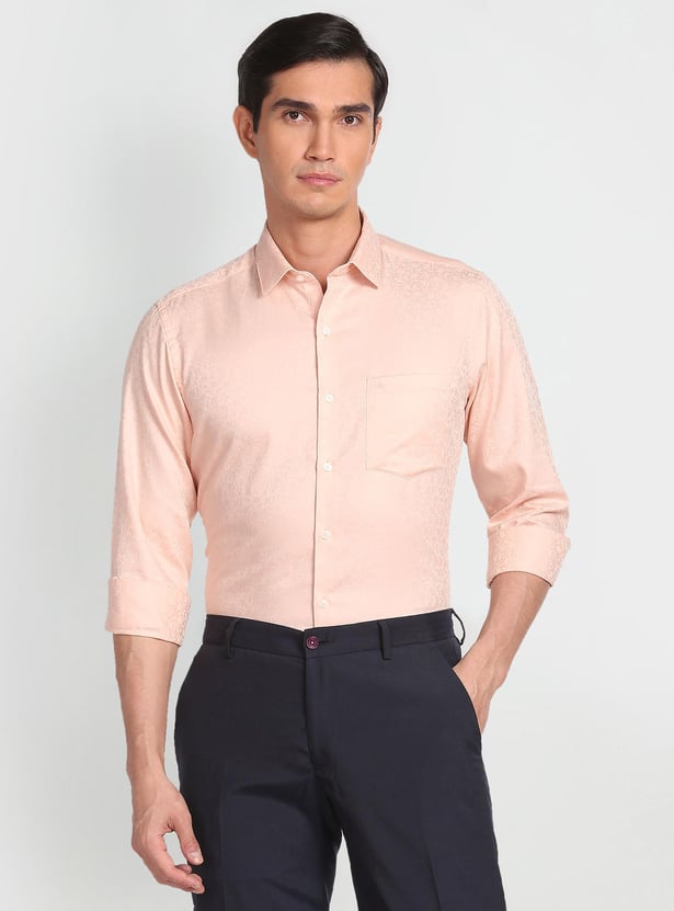 ARROW Men Printed Liberty Classic Formal Shirt (Regular)