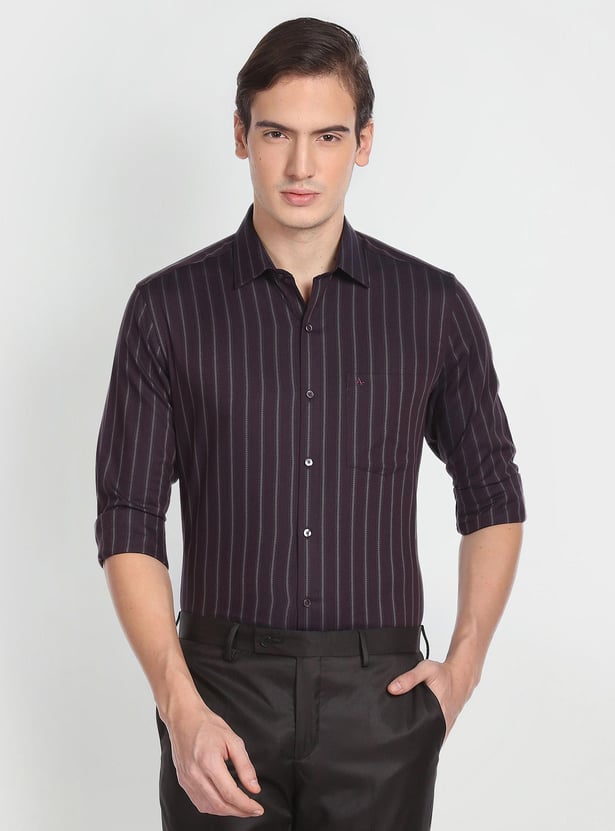 ARROW Men Striped Liberty Classic Formal Shirt (Regular)