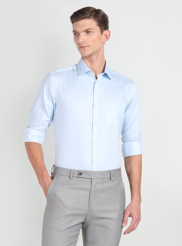 ARROW Men Solid Slim Fit Formal Shirt