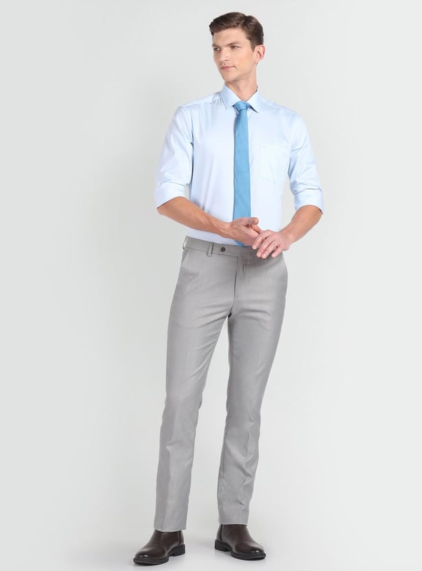 ARROW Men Solid Slim Fit Formal Shirt
