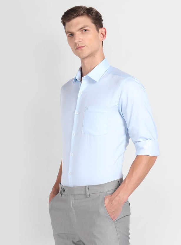 ARROW Men Solid Slim Fit Formal Shirt