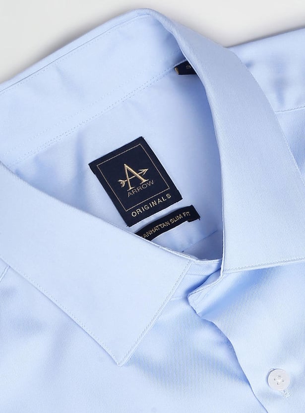 ARROW Men Solid Slim Fit Formal Shirt