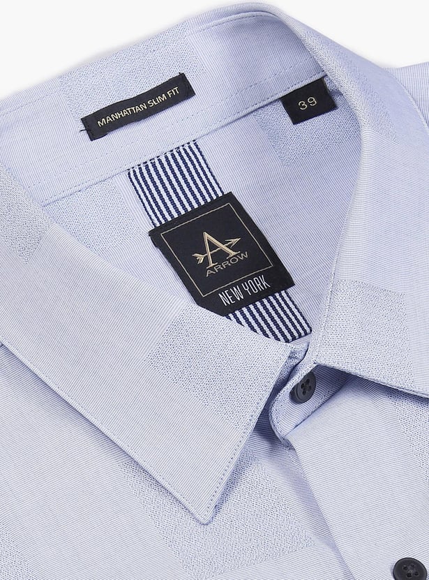 ARROW NEW YORK Men Solid Manhattan Formal Shirt (Slim)