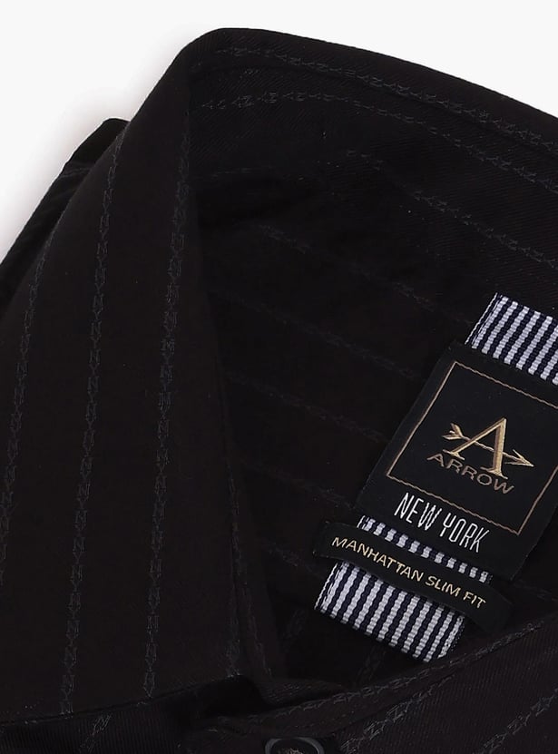 ARROW Men Striped Slim Fit Formal Shirt