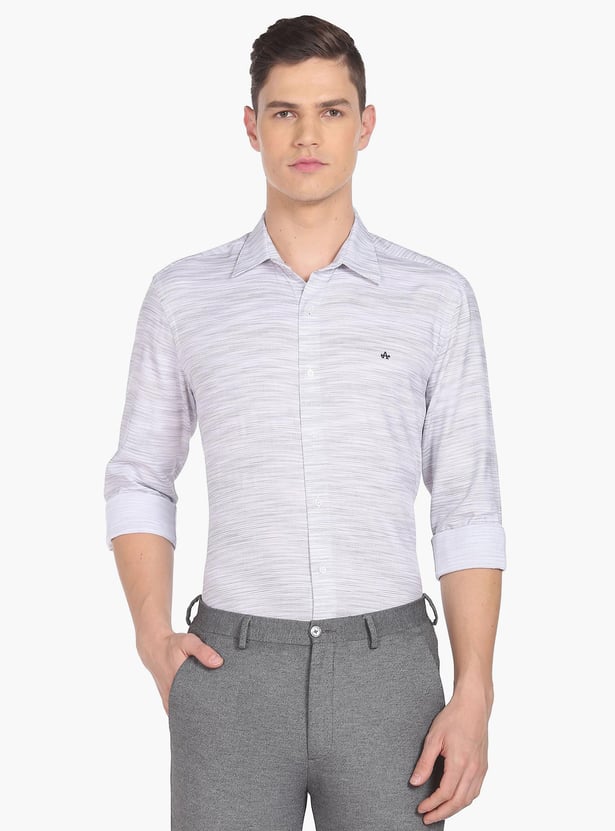 ARROW NEW YORK Men Printed Manhattan Formal Shirt (Slim)