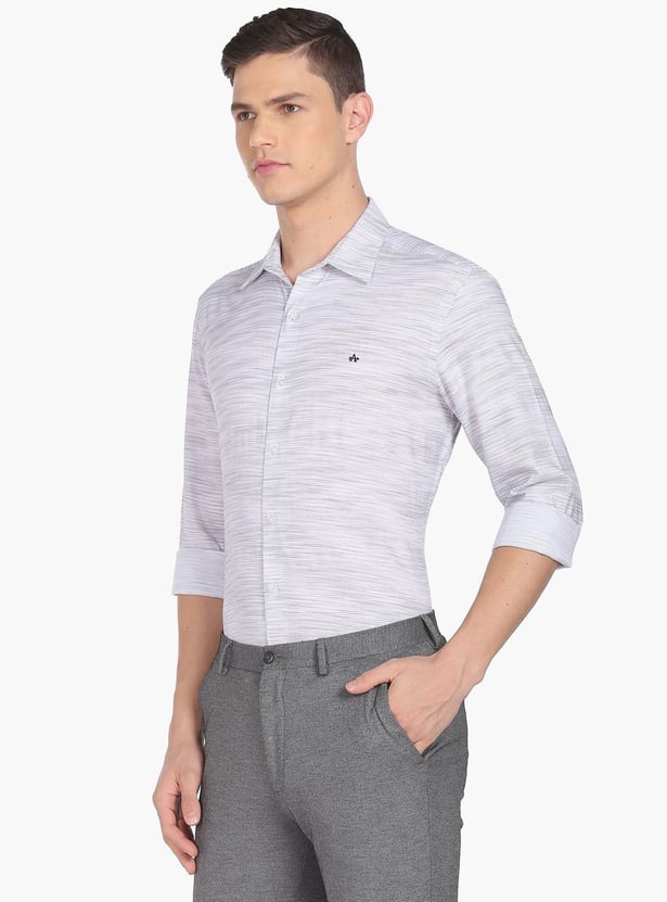 ARROW NEW YORK Men Printed Manhattan Formal Shirt (Slim)