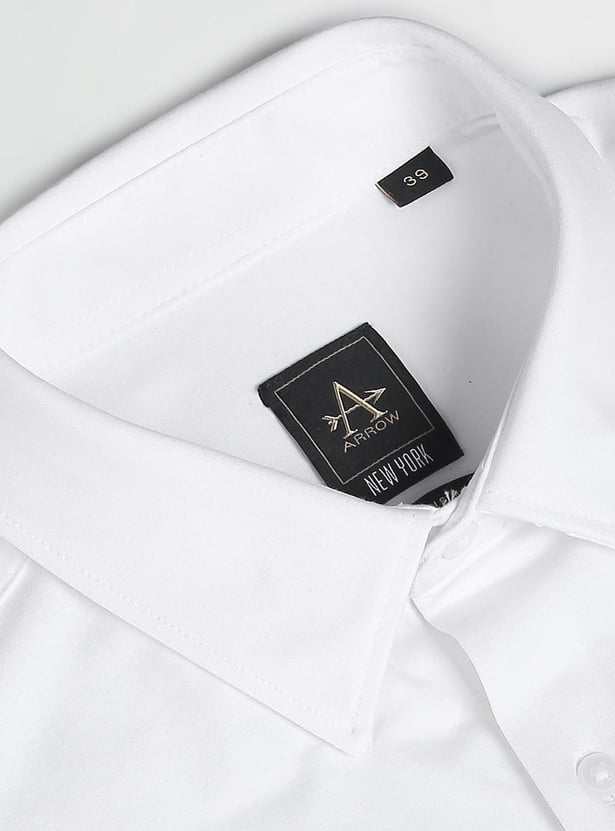 ARROW NEW YORK Men Solid Manhattan Formal Shirt (Slim)