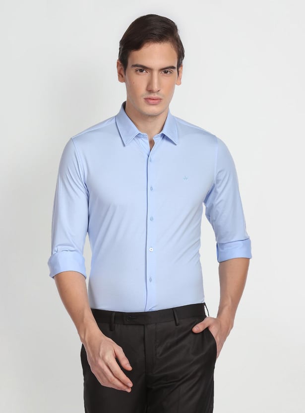 ARROW NEW YORK Men Solid Manhattan Formal Shirt (Slim)