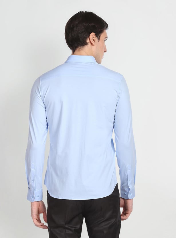 ARROW NEW YORK Men Solid Manhattan Formal Shirt (Slim)