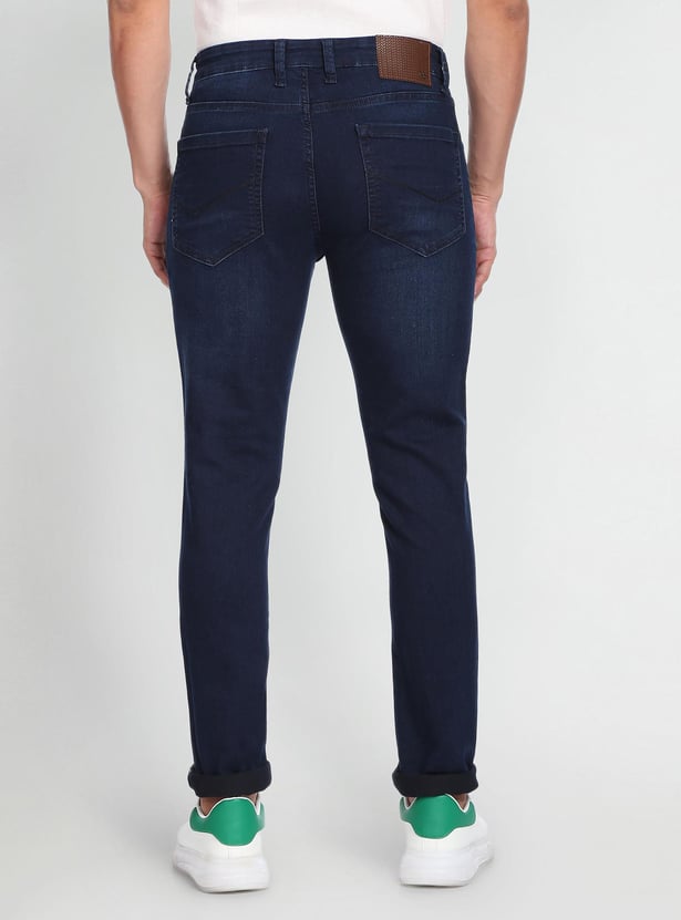 ARROW SPORT Men Dark Washed Justin Jeans (Skinny)