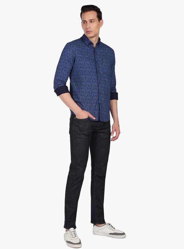 ARROW SPORT Men Floral Print Manhattan Shirt (Slim)